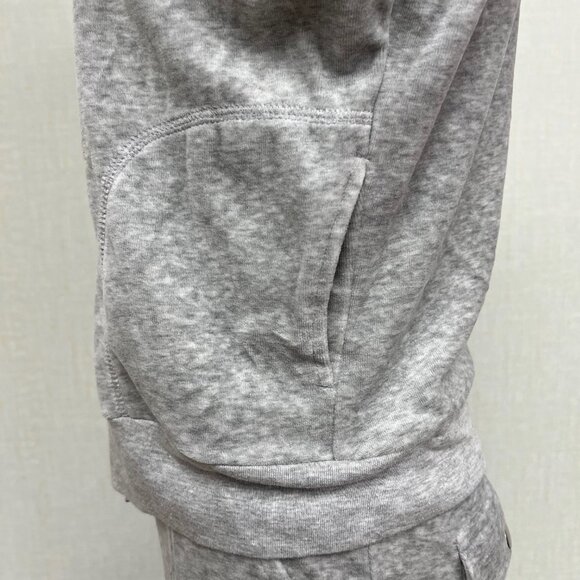 Vintage New Y2K Deadstock Rampage Velour Track Suit Pants Jacket Gray Medium - Picture 8 of 8